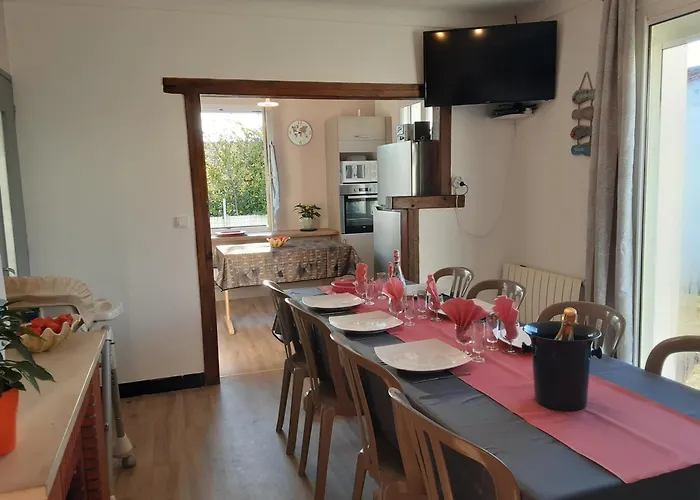 Maison Du Pecheur, Foret Et Ocean 펜션 노트르담드몽